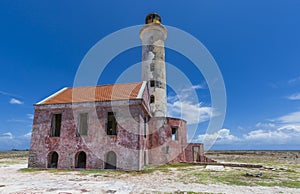 Old lighthouse on Klein Curacao