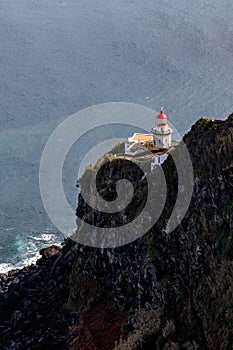 old lighthouse on the mountain