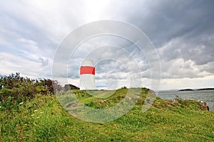 An old lighthouse at Silver Sands