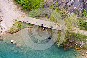 Old lime quarry, Big America (Velka Amerika) near Prague, Czech Republic