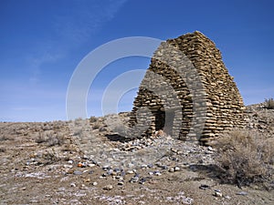 Old Limestone kiln in Northern Nevada