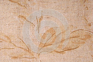 Old linen fabric texture