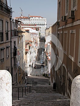 Old Lisbon street photo