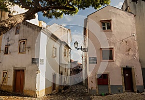 Old Lissabon houses photo
