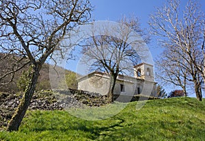 Old Little Church on the Slovenian Karst