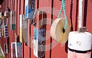 Old Lobster Buoys