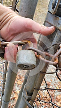 Old lock vintage what year crazy tower technician att verizon t-mobile photo