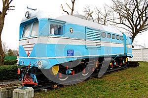 Old locomotive in Brest