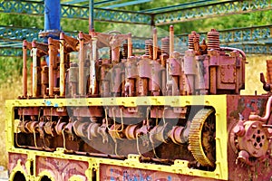 Old Locomotive Engine