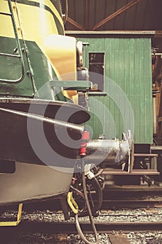 Old locomotive meters in Belgium