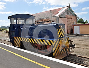 Old locomotive - Waihi