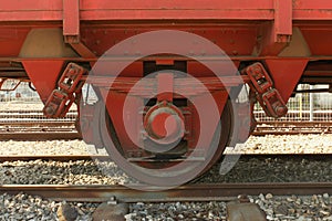Old Locomotive wheel