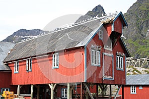 Old lofts of the harbour of A