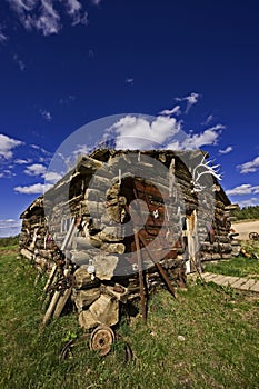 Old Log-Home in Boundary/Alaska