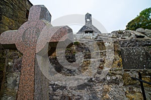 Old Logie Kirk and Graveyard. Scotland. UK