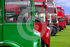 Old London buses