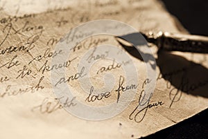 Old love letter