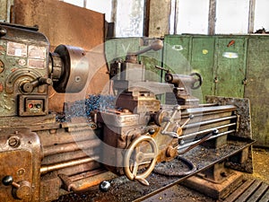 Old machinery photo