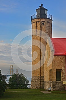 The Old Mackinac Point Lighthouse Mackinaw City Michigan