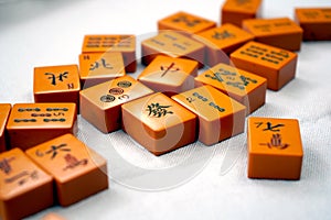 Old Mah Jongg tiles
