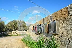 Old mailboxes