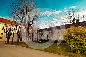 Old Main Hospital in Vienna, Austria, daytime, outdoor