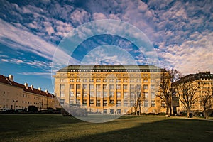 Old Main Hospital in Vienna, Austria, daytime, outdoor