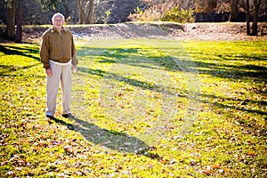 Old Man in a Field