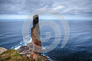 The Old Man of Hoy, a sea stack in Orkney
