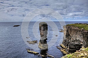 The Old Man of Hoy, a sea stack in Orkney