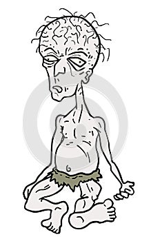 Old man illustration