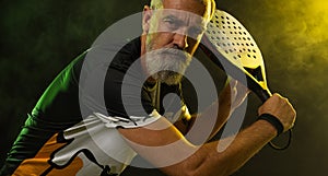 Old man. Padel img