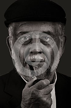 Old Man With Pipe