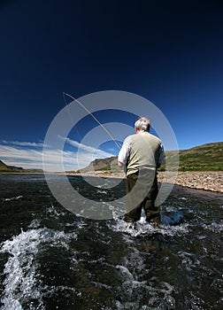 Old man and the river