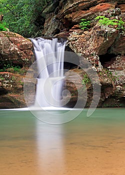 Old Man's Cave Upper Falls photo