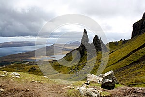 Old Man of Storr on the Isle of Skye, Scotland