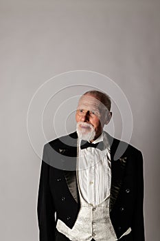 Old man in a tailcoat