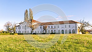 Old manor coutryside of Veneto in Italy