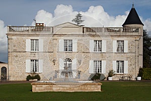 Old mansion house in France