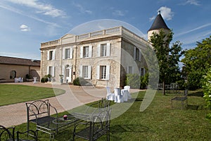 Old mansion house in France
