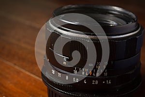 Old manual focus lens