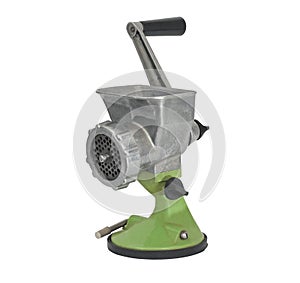 Old manual mincer
