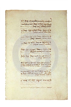 Old manuscript