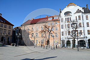 Old market in Bielsko-Biala