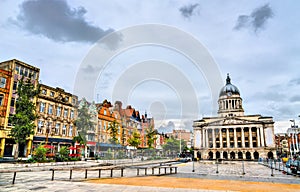 Old Market Square with Nottingham City Council, England