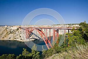 Old Maslenica bridge