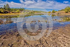 Old McLellan Reservoir in Williams Arizona photo