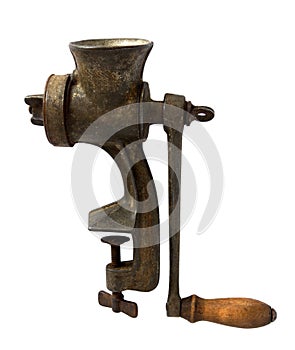 Old meat grinder