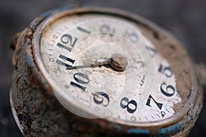An old mechanical clock