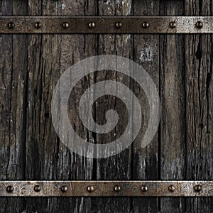 Old medieval barrel wood background